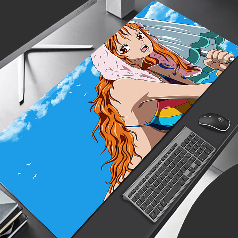 Esports Gaming Mice - マウスパッドワンピース耐久性のあるアニメゲームアクセサリー Gabinete ゲーマー PC コンピュータデスクマット大型 XXL