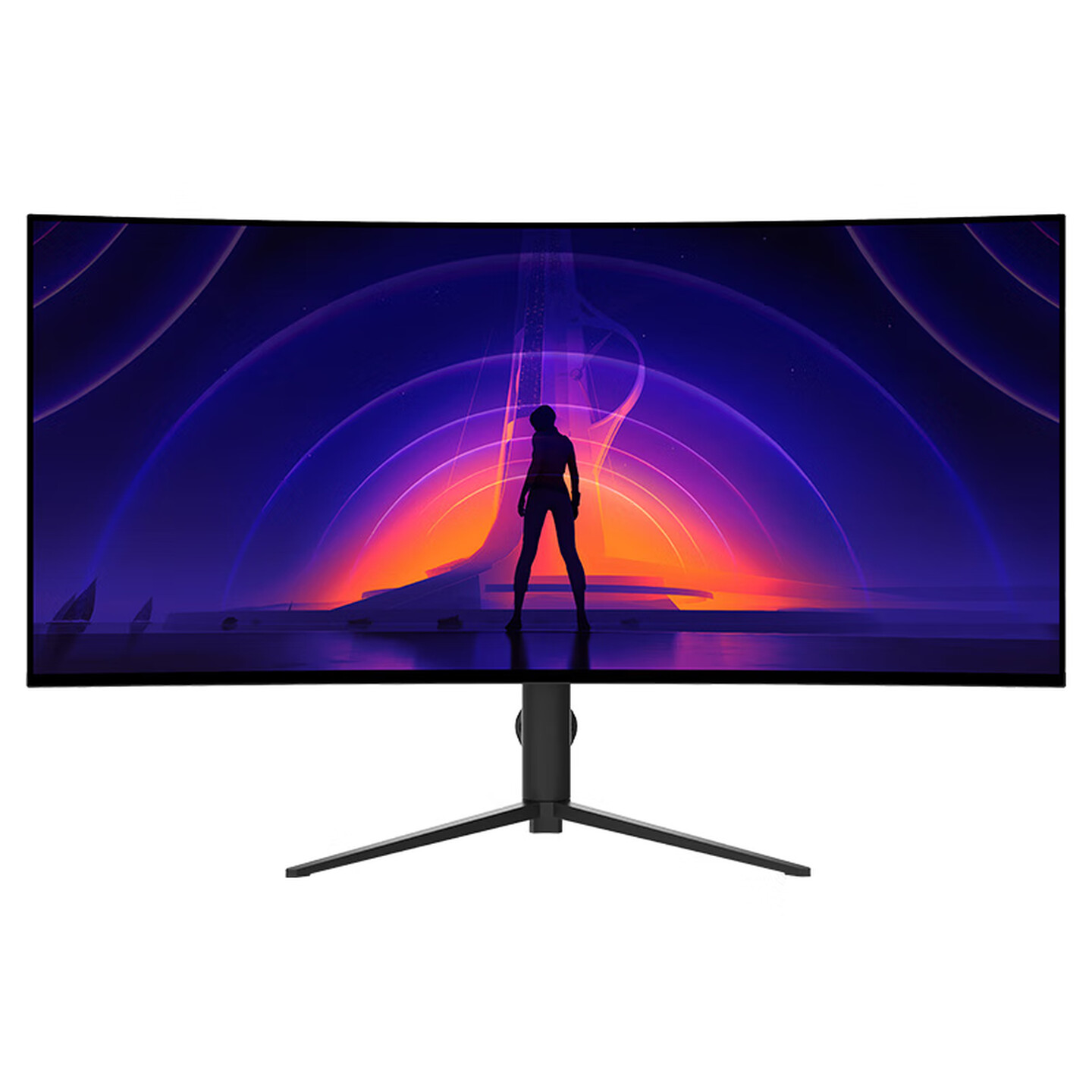 Gaming Monitor Curved - 40インチ 5K*2K 120Hz ウルトラワイド曲面ゲーミングモニター、ブラックナノIPS、HDR400、アダプティブシンク搭載、没入型レース＆シミュレーション向け