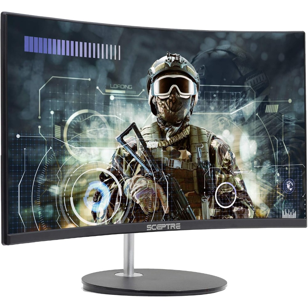 Gaming Monitor Curved - トップピック 24インチ カーブ型ゲーミングモニター 1080p 98% sRGB