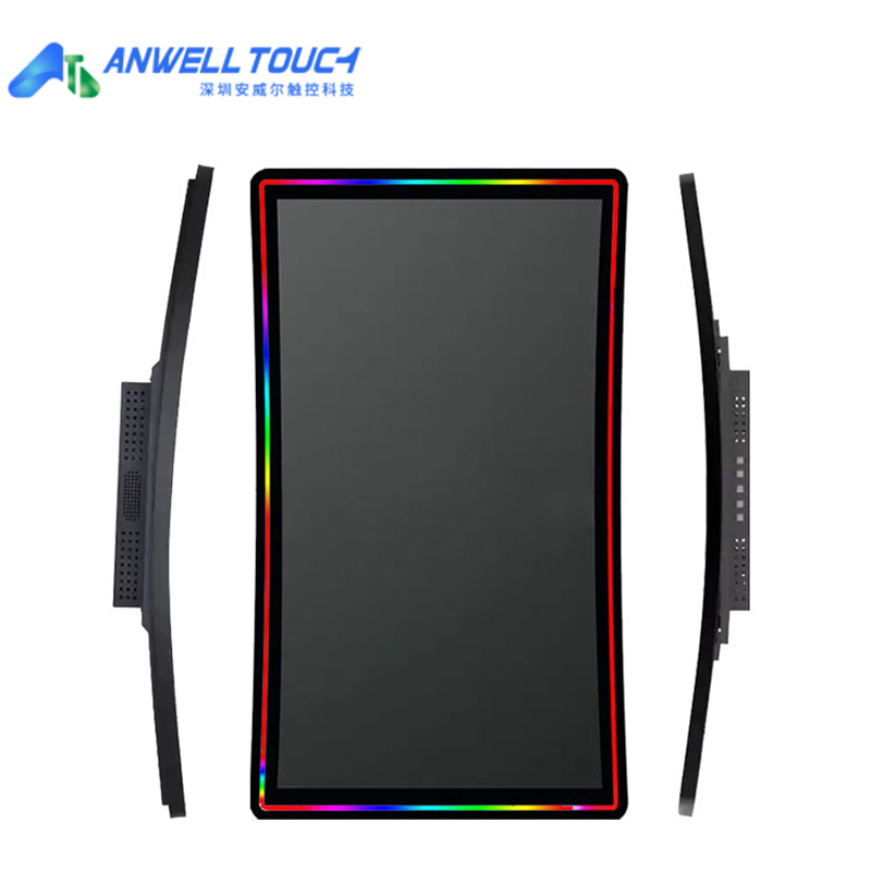 Gaming Monitor Curved - 32インチ43インチFirelink FusionゲームPCAP静電容量式タッチスクリーンモニターゲーミングディスプレイ曲面スクリーンモニターゲーミングキャビネット用