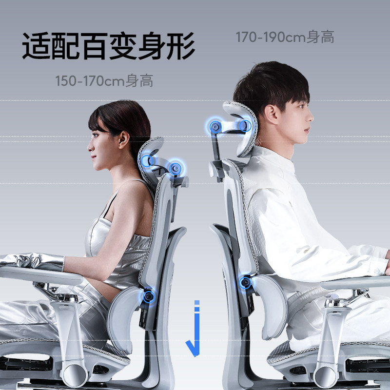 人間工学に基づいたランバーサポート付きオフィスチェア、家庭用 - Esports Gaming Furniture のレビューと価格