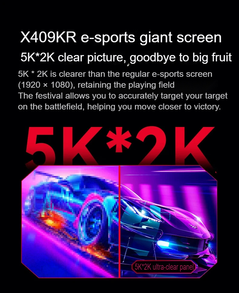 40インチ 5K*2K 120Hz ウルトラワイド曲面ゲーミ - Gaming Monitor Curved のレビューと価格
