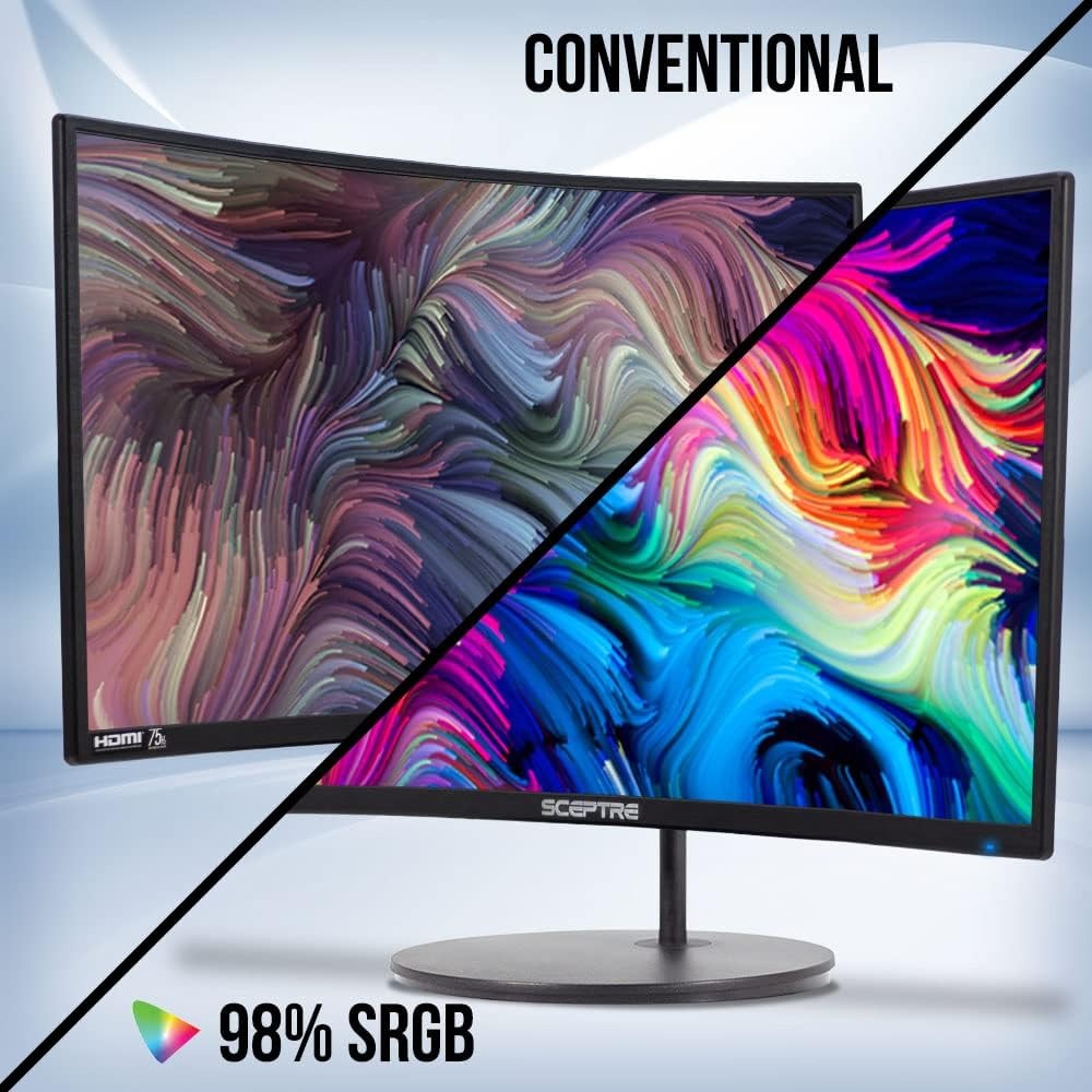 トップピック 24インチ カーブ型ゲーミングモニター 108 - Gaming Monitor Curved のレビューと価格