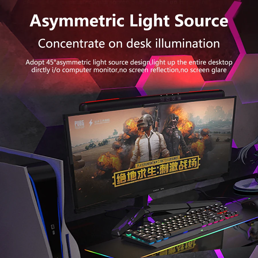 USB 無段階調光スクリーン吊り下げライト曲面スクリーンモニ - Gaming Monitor Curved のレビューと価格