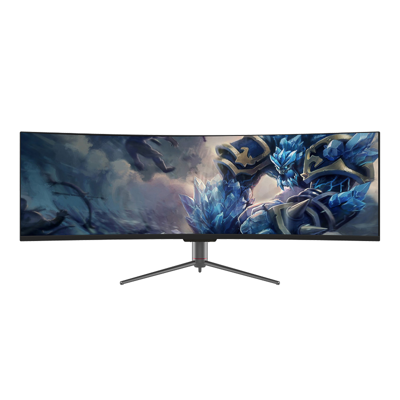49インチ ウルトラワイド曲面ゲーミングモニター、低ブルーラ - Gaming Monitor Curved のレビューと価格