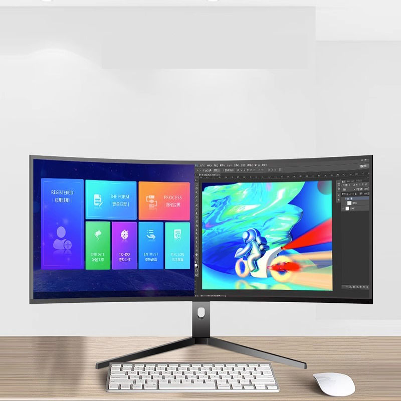 40インチ曲面モニター 60Hz コンピュータースクリーン  - Gaming Monitor Curved のレビューと価格
